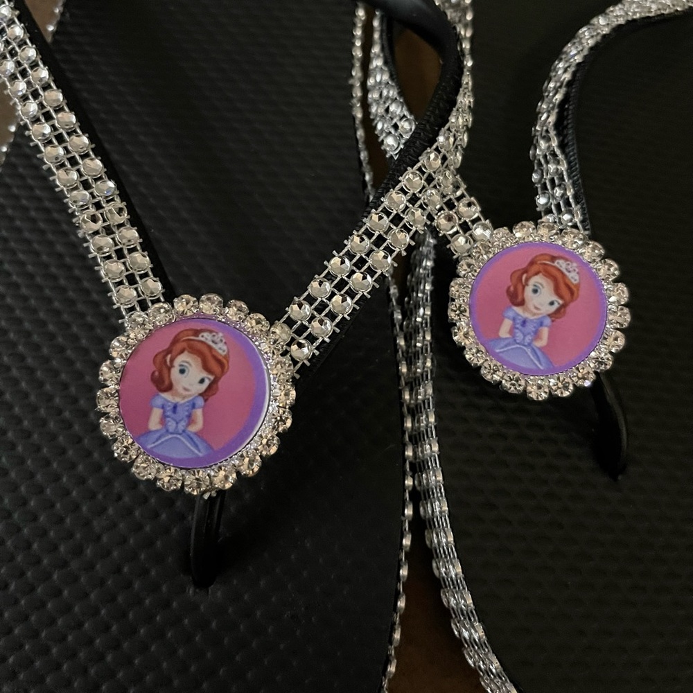 Sofia The First Flip Flops - image 1